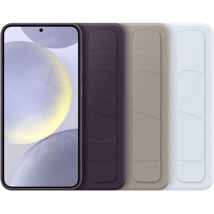 Custodia Samsung Standing Grip per Galaxy S24+ (viola scuro)