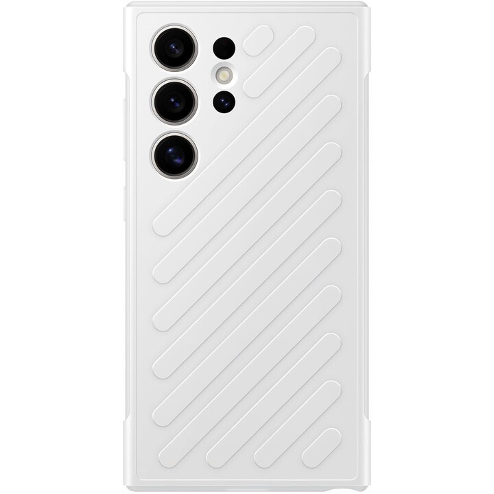 Samsung by ITFIT Shield Case for the Galaxy S24 Ultra (Light Gray)