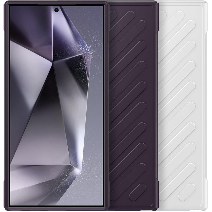 Samsung by ITFIT Shield Case for the Galaxy S24 Ultra (Light Gray)
