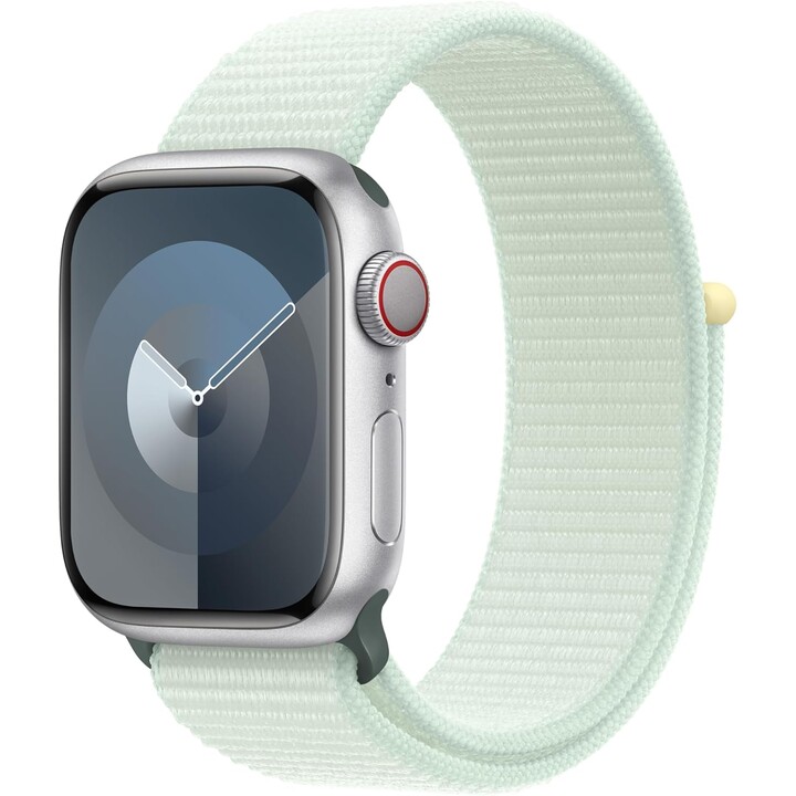 Apple Watch Band Sport Loop Strap 41mm Soft Mint One Size