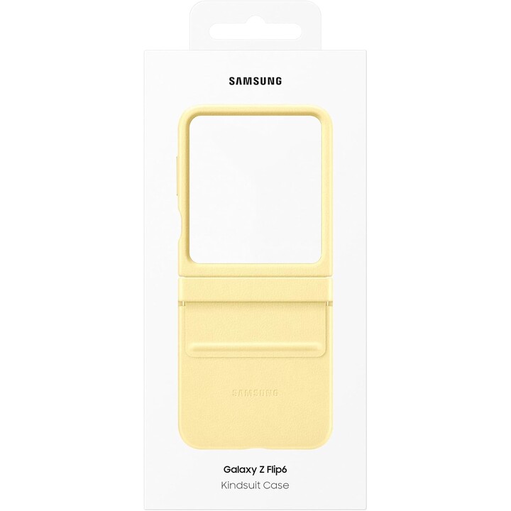 Custodia Kindsuit per Samsung F741 Z Flip 6 gialla EF-VF741PYE