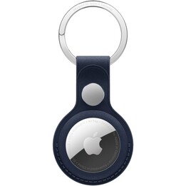 Apple Llavero fino trenzado para AirTag, azul intenso