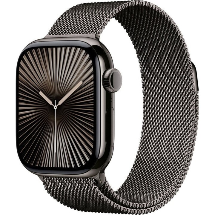 Apple Bracelet à boucle milanaise Couleur ardoise 42mm Taille unique