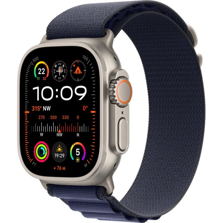 Apple Watch Armband 49 mm Alpine Loop Marine/Titan
