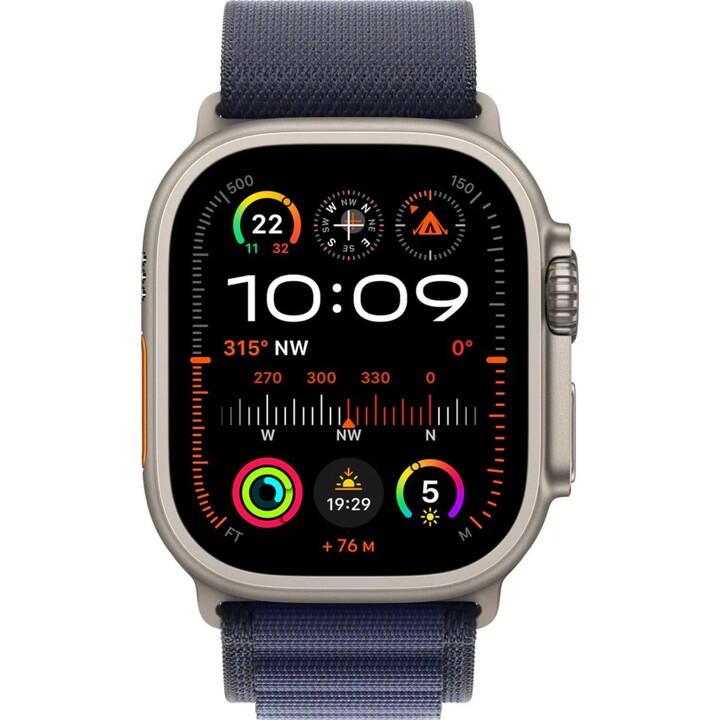 Apple Watch Armband 49 mm Alpine Loop Marine/Titan