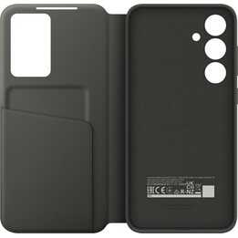 Funda tipo billetera Samsung Smart View para el Galaxy S24 FE (negro)