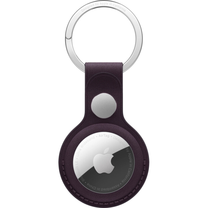 Apple airtag finewoven blackberry keychain