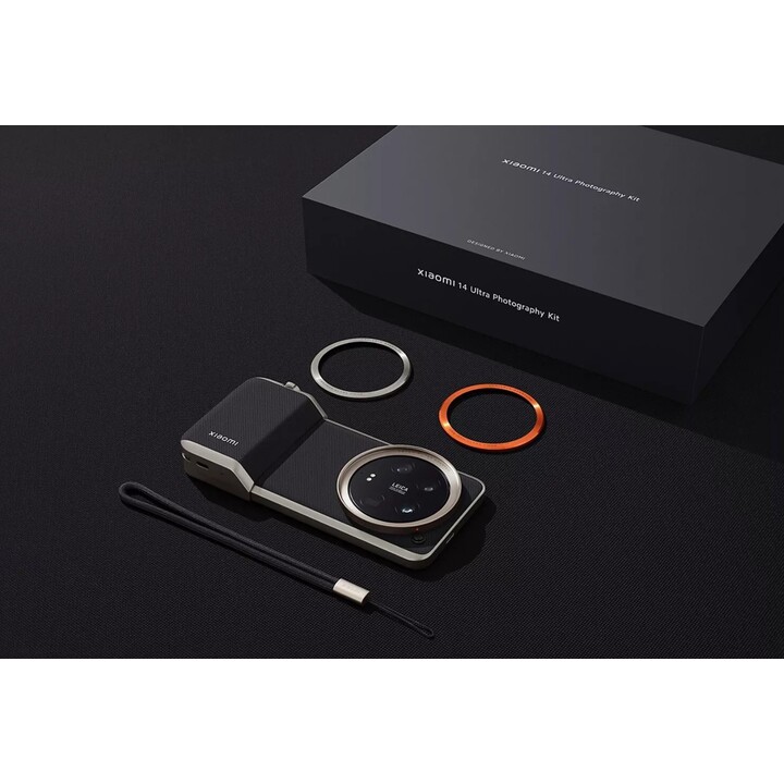 Kit de fotografia ultra profissional Xiaomi 14 Lente sem fio cinza