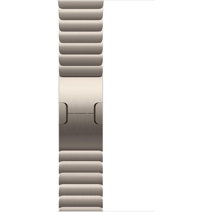 Apple Watch Band – Gliederarmband – 46 mm – Natur – Einheitsgröße (passt den meisten)
