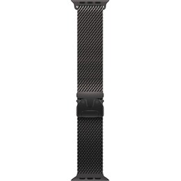 Correa para Apple Watch - Pulsera Milanese Loop - 49 mm - Negro - Talla M