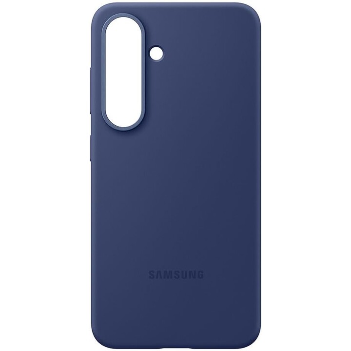 Capa de silicone Samsung para Galaxy S25 (azul)
