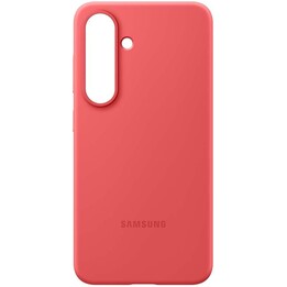 Coque en silicone Samsung pour Galaxy S25 (rouge)