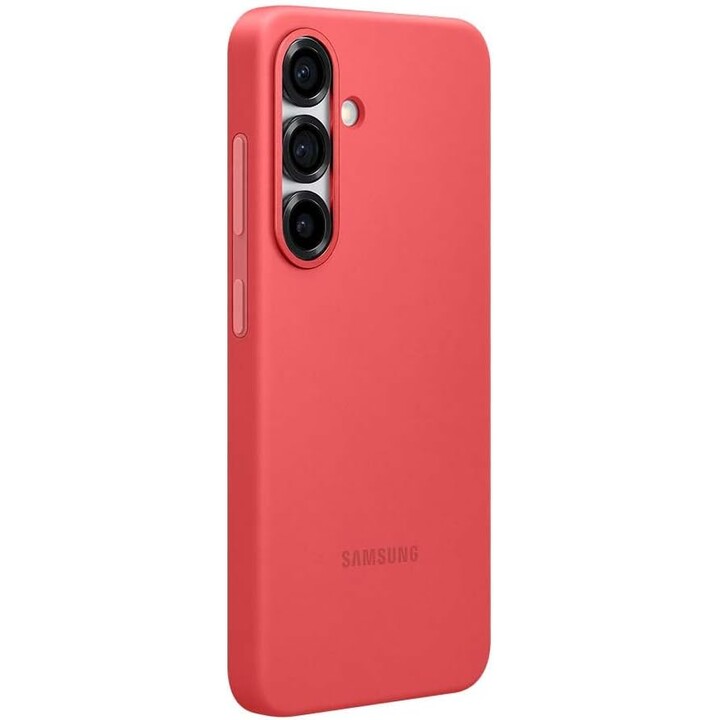 Samsung Silicone Case für Galaxy S25 (Rot)