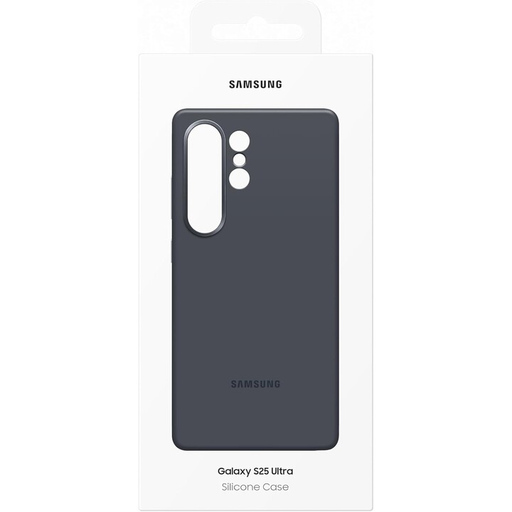 Samsung Silicone Case for Galaxy S25 Ultra, Black