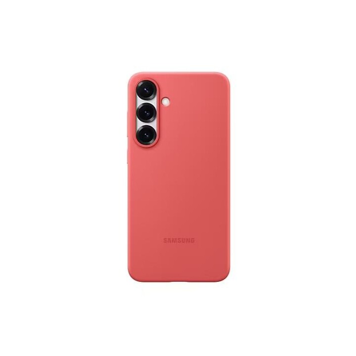 Funda de silicona Samsung para Galaxy S25+, color rojo