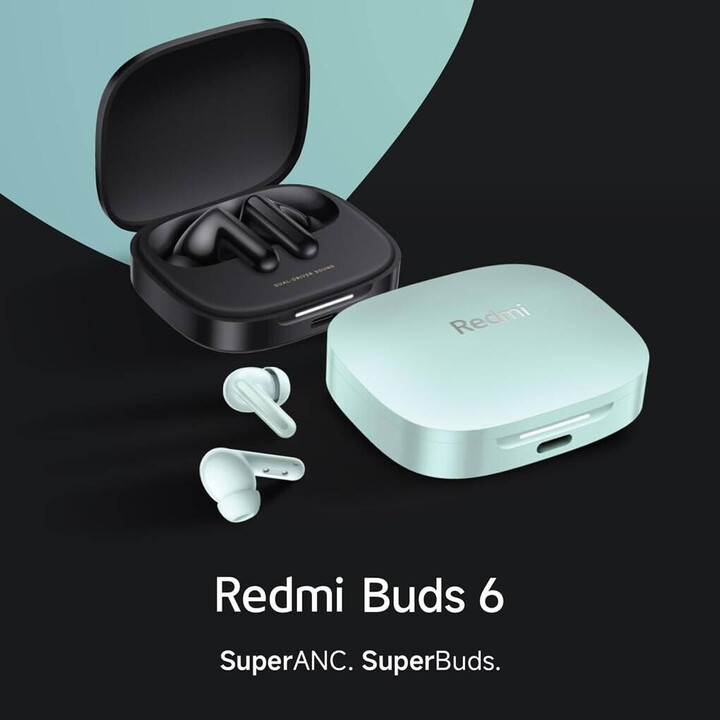 Xiaomi Redmi Buds 6 noches negros