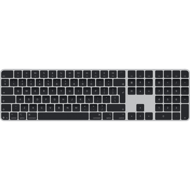 APPLE Magic Keyboard with Touch ID and Numeric Keypad for Mac models with Apple silicon - International English - Black Keys