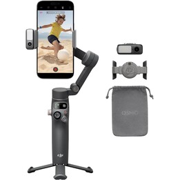 DJI OSMO Mobile 7p Estabilizador de cardán para iPhone, Android, seguimiento nativo, 3 ejes, 10 horas