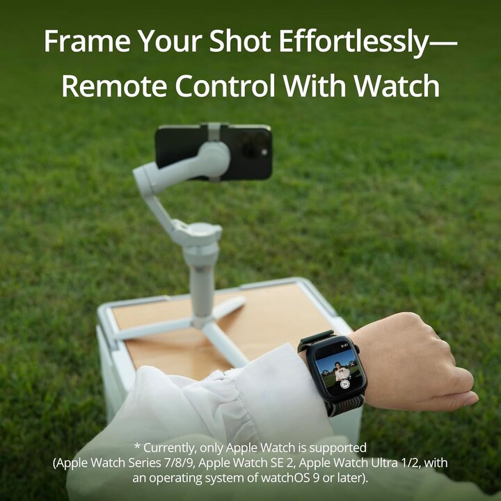 DJI OSMO Mobile SE smartphone gimbal, 3-axis stabilization, handy and foldable, ShotGuides, ActiveTrack 6.0
