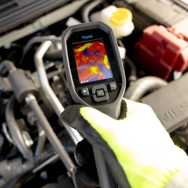 FLIR TG268 Infrarot-Thermometer -25 bis+400°C Negro Pantalla incorporada LCD 320 x 240 Pixeles