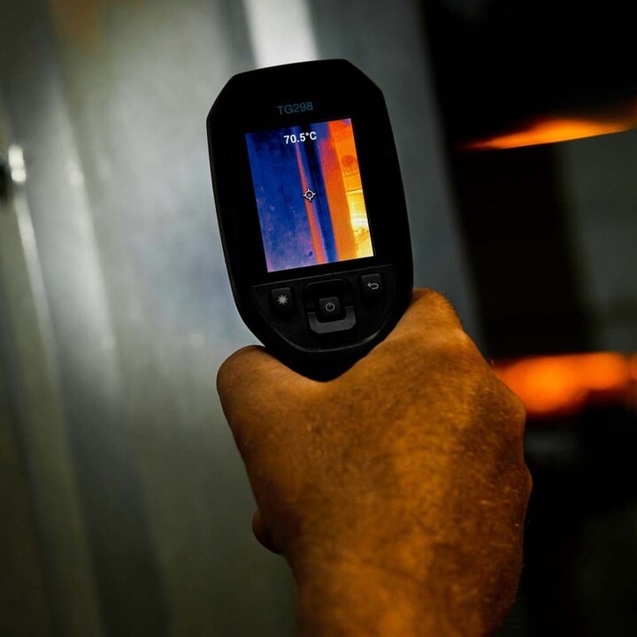 FLIR TG298 Wärmebildkamera -25 bis+1080°C Negro Pantalla incorporada LCD 320 x 240 Pixeles