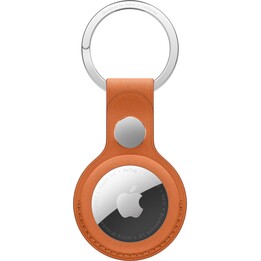 Llavero de trenzado fino para el AirTag - Naranja zorro