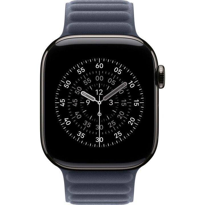 Cinturino per Apple Watch con chiusura magnetica, blu navy, taglia S/M - 42 mm
