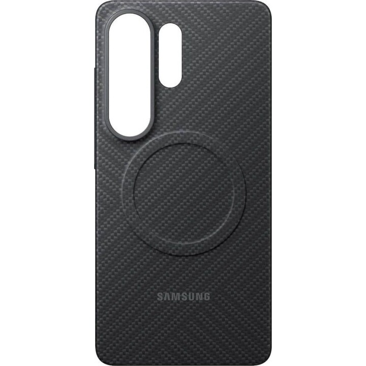 Custodia magnetica Samsung in carbonio per Samsung Galaxy S26 Ultra nera