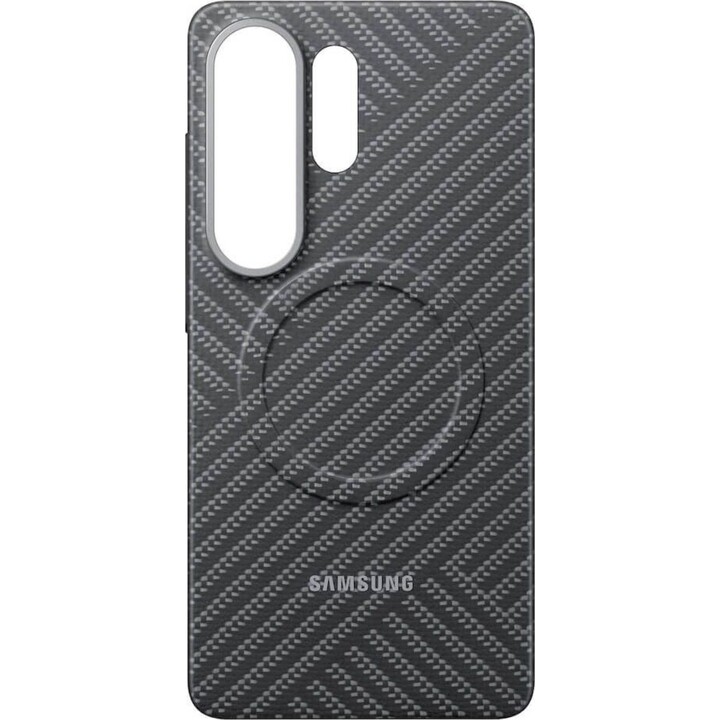 Custodia magnetica Samsung Carbon per Samsung Galaxy S26 Ultra grigio scuro