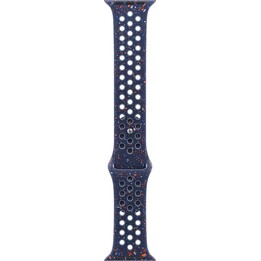 Pulseira desportiva Nike para Apple Watch 40 mm, tamanho S/M (fita azul)