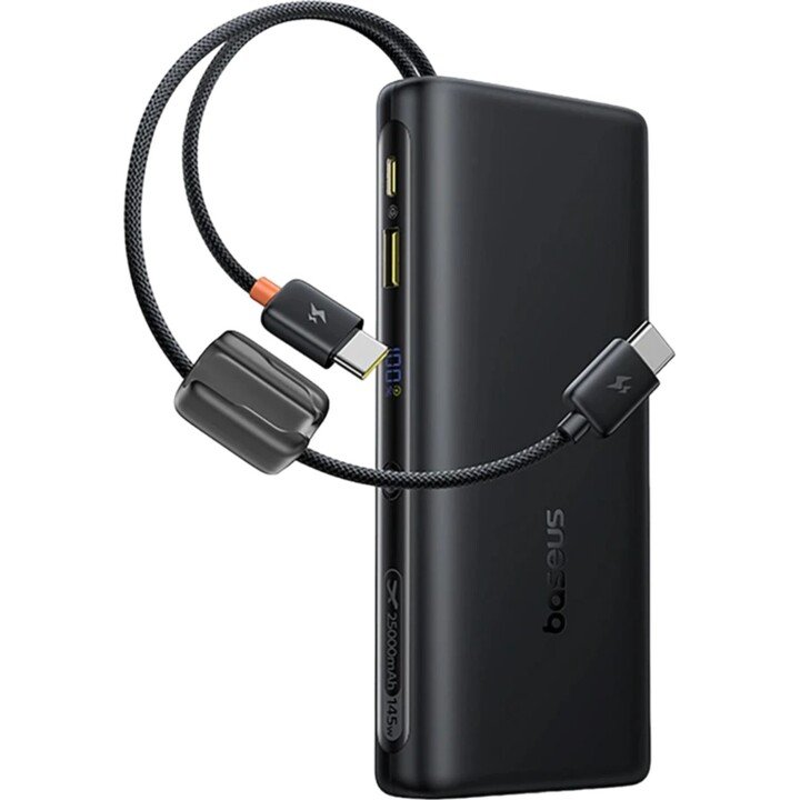 Power Bank Baseus EnerFill FC41 2 Cabos USB-C Integrados 20000mAh