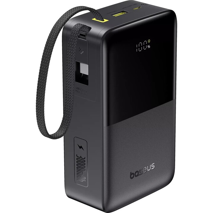 Power Bank Baseus EnerFill FC51 Bipow 2 Pro 30000mAh Cable USB-C integrado