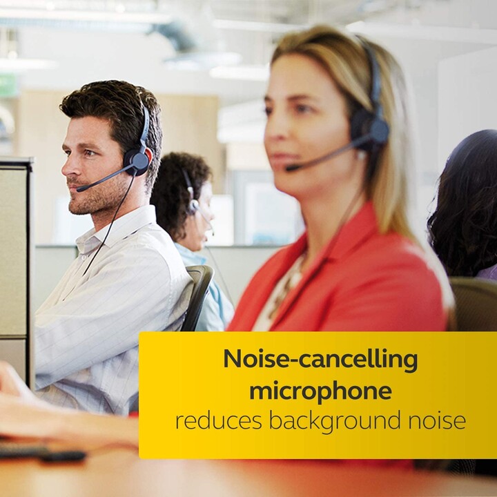 Jabra BIZ 2300 USB Duo UC Nero