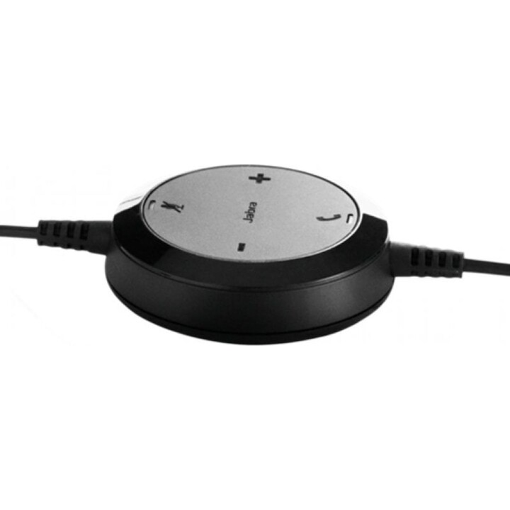 Jabra Evolve 20 Over-Ear Headphones Black Volume Control