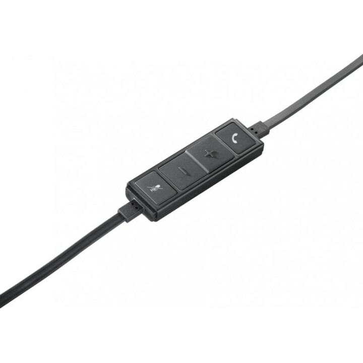 Logitech H650e Auricular Monoaural Negro Cancelación de eco y supresión de ruido
