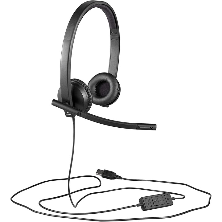 Headset Logitech H570e Stereo (981-000575)