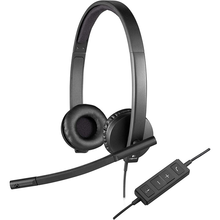 Headset Logitech H570e Stereo (981-000575)