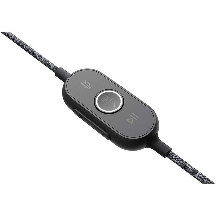 Logitech Auriculares Zone Wired (981-000870) Negro