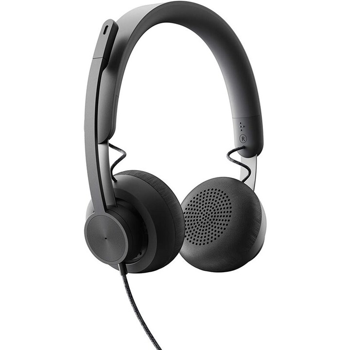 Logitech Auriculares Zone Wired (981-000875) Negro