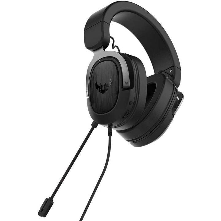 ASUS TUF Gaming H3 Auriculares Diadema Conector de 3,5 mm Negro, Gris