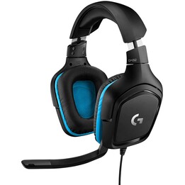 Logitech G G432 Auriculares Diadema Conector de 3,5 mm Negro, Azul