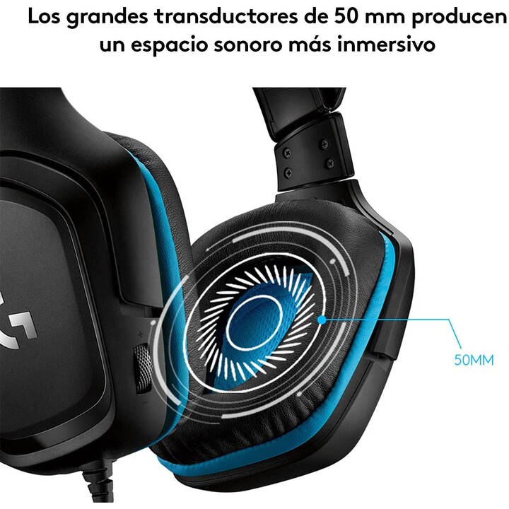 Logitech G G432 7.1 Surround Sound Wired Gaming Headset