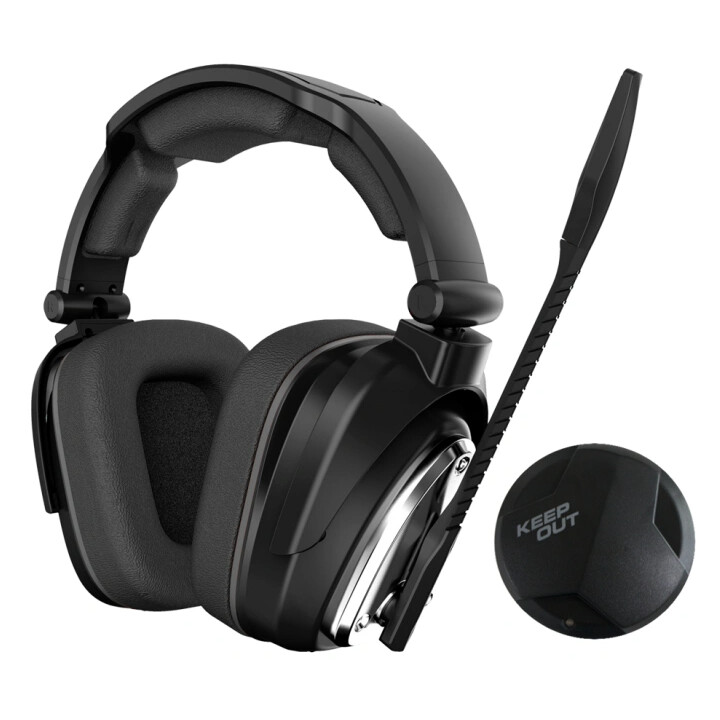 AURICULAR KEEP-OUT HXAIR NEGRO 7.1 INALAMBRICO