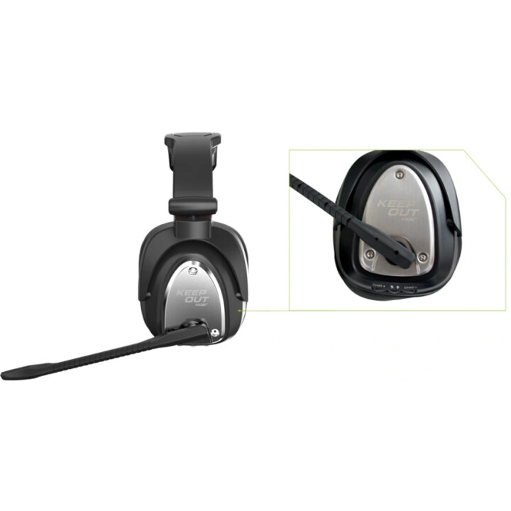 AURICULAR KEEP-OUT HXAIR NEGRO 7.1 INALAMBRICO