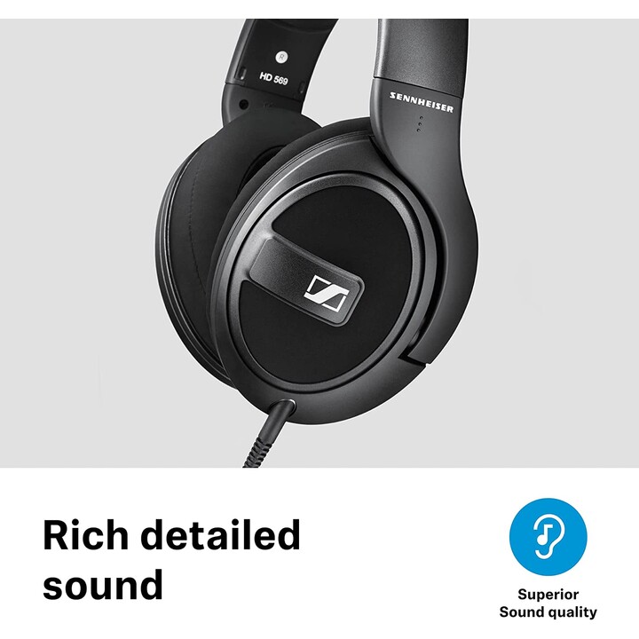 Sennheiser HD 569 Casque Arceau Noir