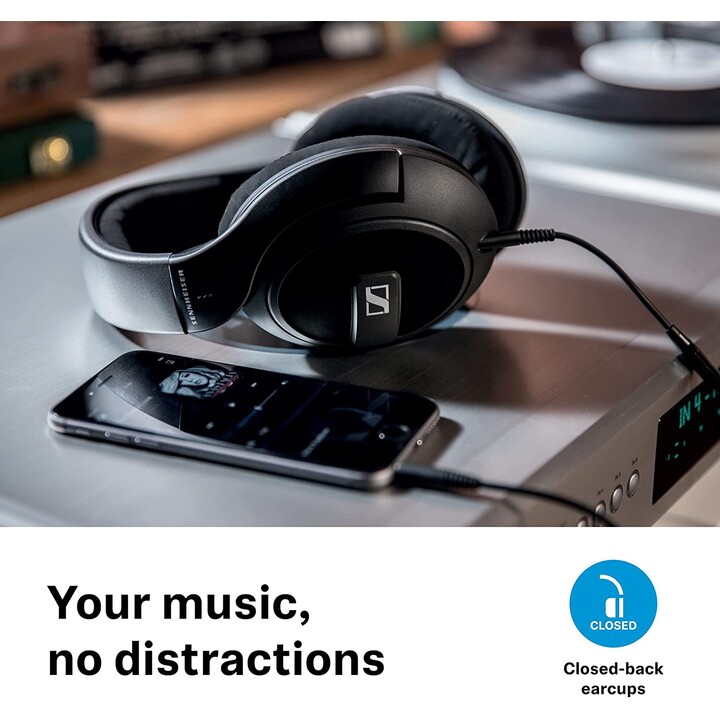 Sennheiser HD 569 Casque Arceau Noir