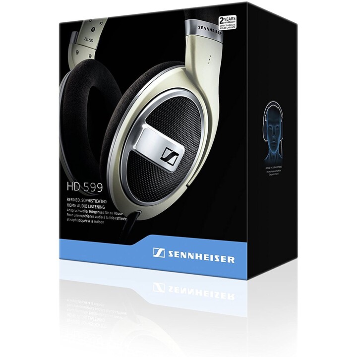 Sennheiser HD 599 Headband Headphones Brown, Ivory