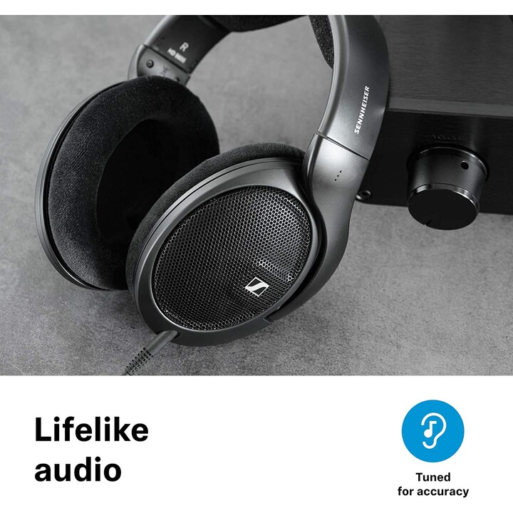 Sennheiser HD 560s Headphones Head-band 3.5 mm connector Black