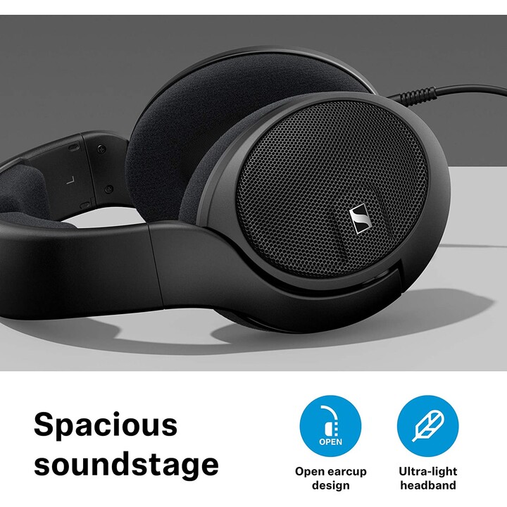 Sennheiser HD 560s Headphones Head-band 3.5 mm connector Black