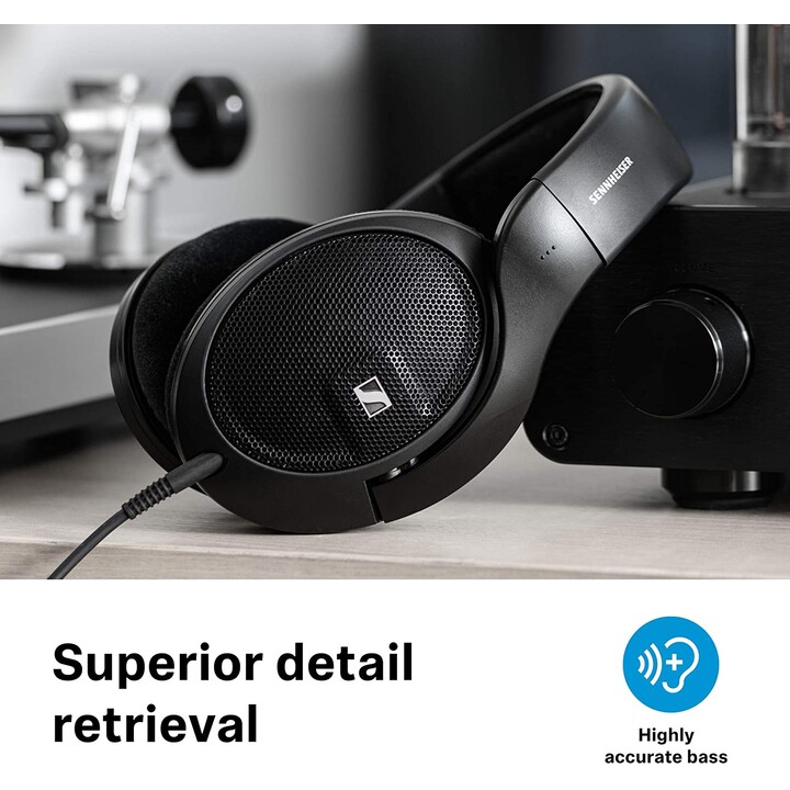 Sennheiser HD 560s Headphones Head-band 3.5 mm connector Black